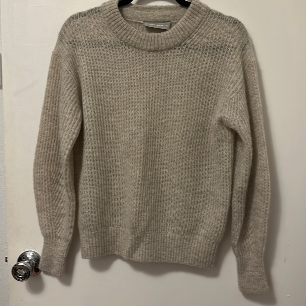 Everlane Alpaca Sweater Almond